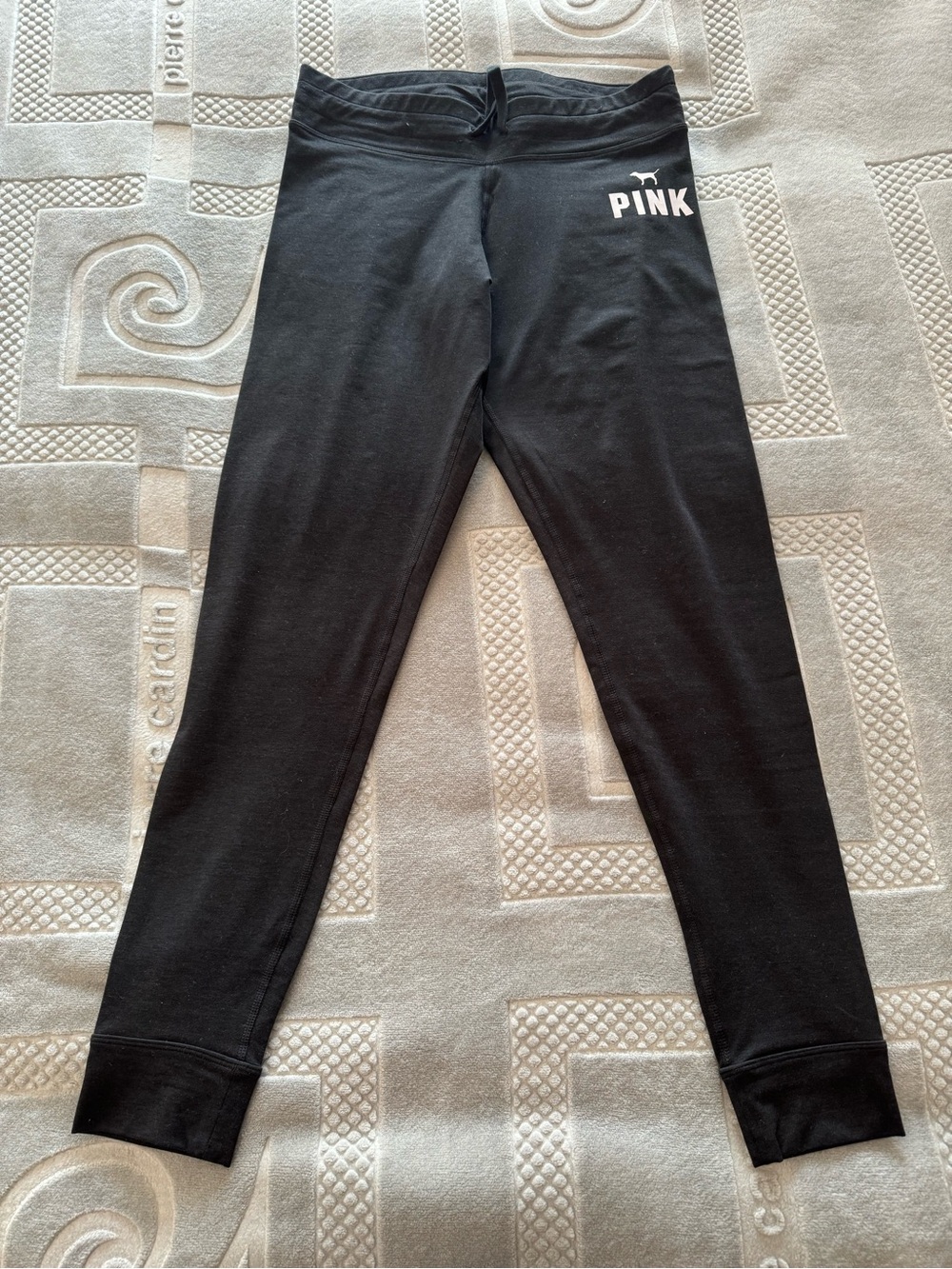 Victoria's Secret PINK Black Logo Leggings